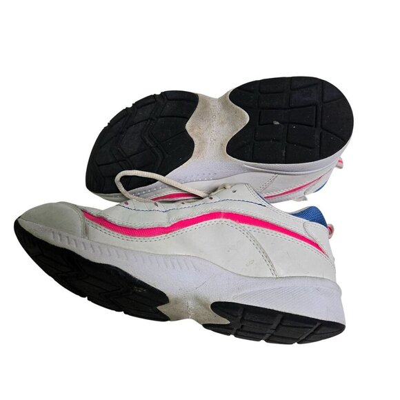 Easy Spirit Romy Walking/Running White Pink Leather Sneaker Size 7.5 - Picture 6 of 8
